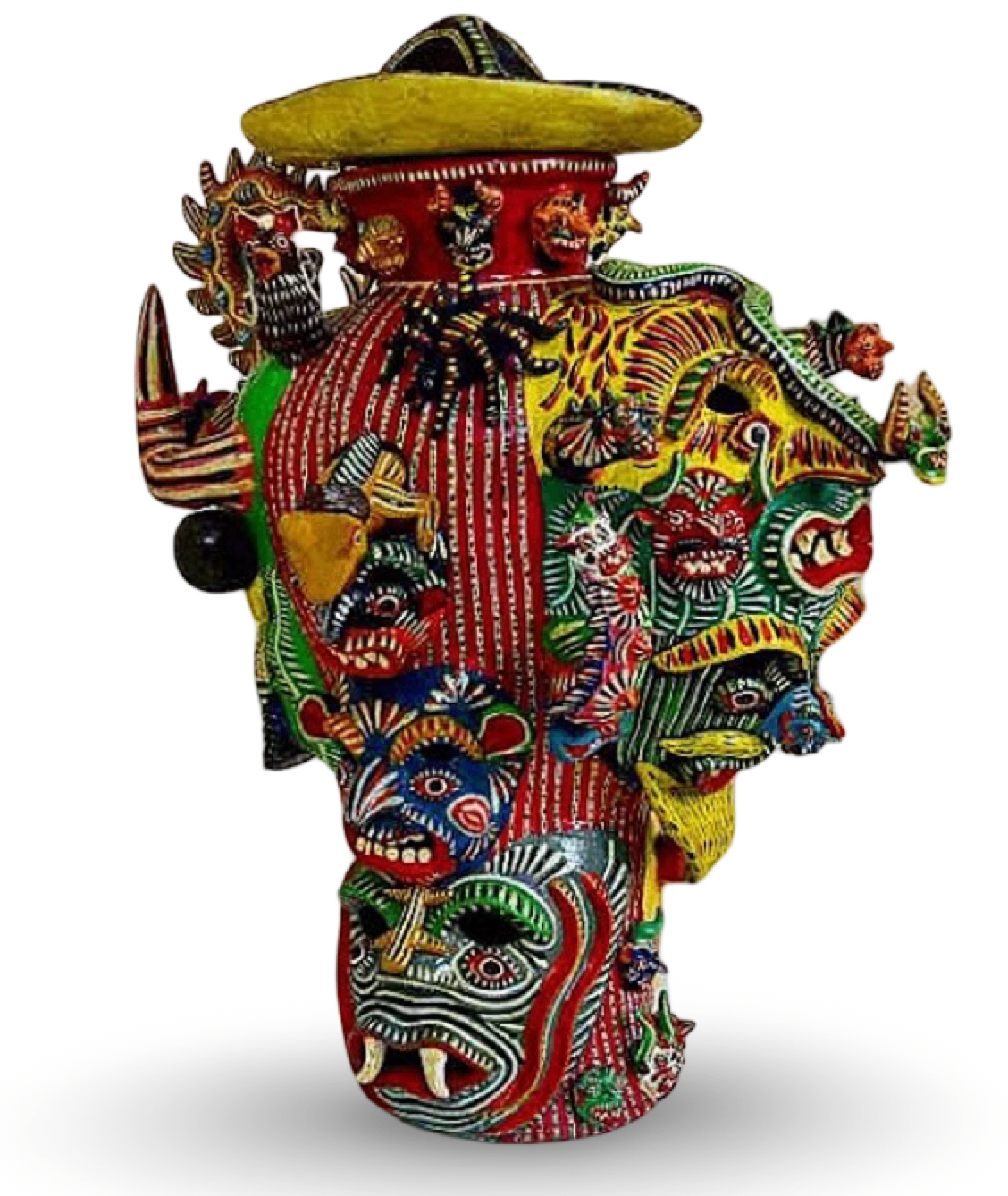Sombrero Mask Vessel
