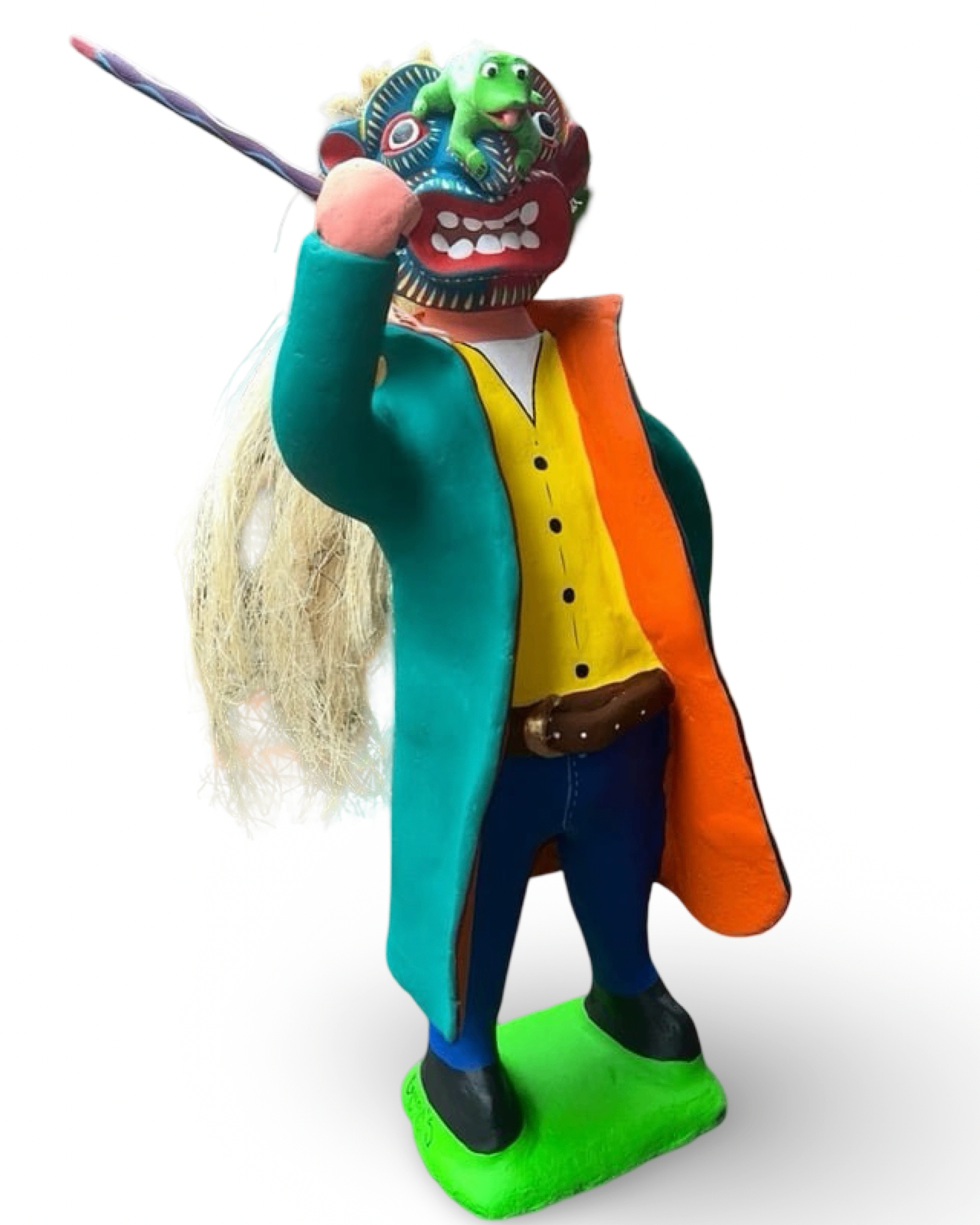 Devil Figure with Staff